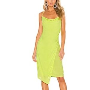 Bush Baby Dress in Lime